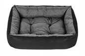Legowiska dla psów - Legowisko dla psa kota, kojec, kanapa 95x75 len - miniaturka - grafika 1