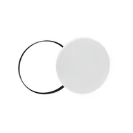 Lampy sufitowe - Nymphea Black &Amp; White Rings 32W Cw 230V 115St Ip54 Fi380X55 Biały/Czarny Okrągła Spectrum LED - miniaturka - grafika 1