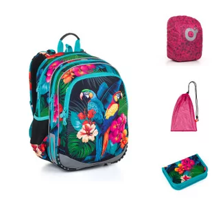 Topgal Komplet szkolny ELLY 24004 SET LARGE - Plecaki szkolne i tornistry - miniaturka - grafika 1