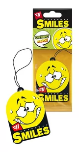 COCONUT | FRESHWAY Smiles Dry - zawieszka - Zapachy samochodowe - miniaturka - grafika 1