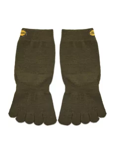 Blend Vibram Fivefingers Skarpety wysokie unisex Crew S18C01 Zielony - Skarpetki męskie - miniaturka - grafika 1