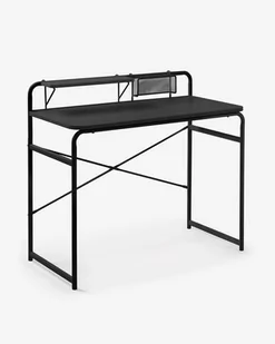 Laforma Biurko Foreman 98 cm czarne LM-N20-115 - Biurka dla dzieci - miniaturka - grafika 1