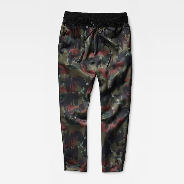 G-STAR SPODNIE DAMSKIE Jogger Niskie Wiązane Casual Wygodne Styl Moro