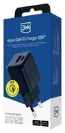 Ładowarki do telefonów - 3mk Hyper GaN Charger 20W QC4+ czarna - miniaturka - grafika 1