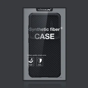 Nillkin Synthetic Fiber S Case etui Samsung Galaxy S23 pokrowiec osłona na aparat czarne - Etui i futerały do telefonów - miniaturka - grafika 5