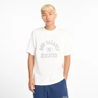 Koszulki męskie - Koszulka męska New Balance MT43504SST  biała - miniaturka - grafika 1