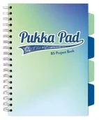Zeszyty szkolne - Project Book Seafoam B5/100K kratka morski (3szt) - PUKKA - miniaturka - grafika 1