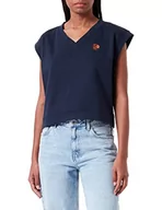 Swetry damskie - TOM TAILOR Denim Damski Sweter 1032948, 10668 - Sky Captain Blue, L - miniaturka - grafika 1