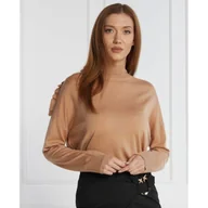 Swetry damskie - Pinko Wełniany golf | Regular Fit - miniaturka - grafika 1