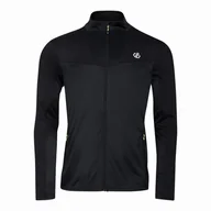 Bluzy sportowe męskie - Męska bluza Dare 2b Substratum III Core Stretch Rozmiar: S / Kolor: czarny - miniaturka - grafika 1
