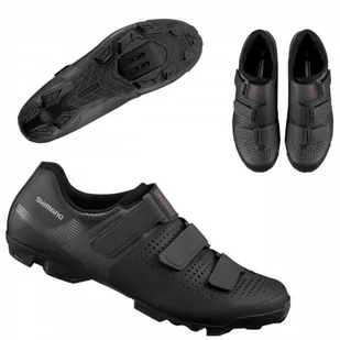 Shimano, Buty sportowe, SHIMANO MTB XC1 SH, XC100 czarne, rozmiar 45 - Buty rowerowe - miniaturka - grafika 1
