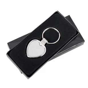 Brelok Metalowy Stout Heart, Srebrny - Breloki - miniaturka - grafika 1