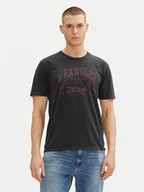 Koszulki męskie - Wrangler T-Shirt 205921 Czarny Regular Fit - miniaturka - grafika 1