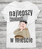 Koszulki męskie - koszulka dla kucharza - miniaturka - grafika 1