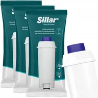 Akcesoria i części do ekspresów do kawy - Sillar wkład filtr do ekspresu Delonghi 3 sztuki - zamiennik - miniaturka - grafika 1