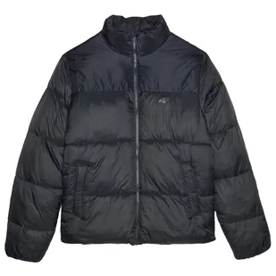 Kurtka zimowa męska 4F Down Jacket M485 Rozmiar: L / Kolor: czarny - Kurtki męskie - miniaturka - grafika 1