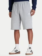 Spodenki męskie - adidas Szorty sportowe Trefoil Essentials JV6053 Szary Loose Fit - miniaturka - grafika 1