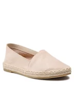 Espadryle damskie - Jenny Fairy Espadryle WSS990-120 Beżowy - miniaturka - grafika 1