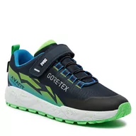 Buty dla chłopców - Sneakersy Primigi GORE-TEX 5928522 D Navy-Fluo Green - miniaturka - grafika 1