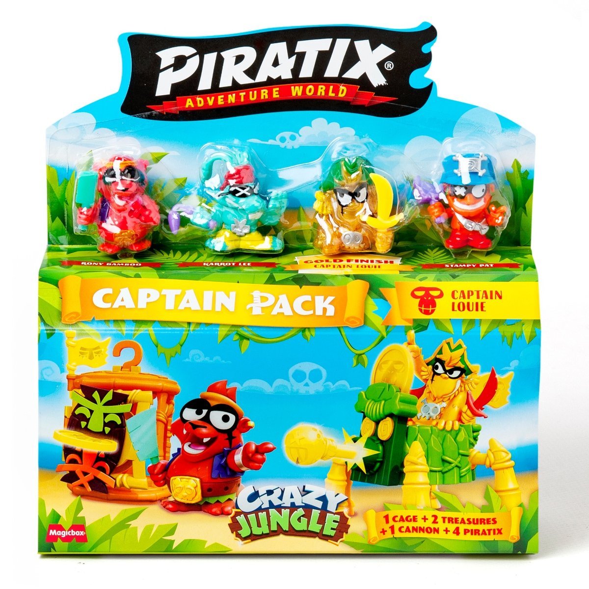 Piratix Crazy Jungle - Captain Pack Captain Louie
