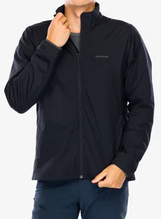 Kurtka ocieplana Salomon Mountain Flex Jacket - deep black - Kurtki męskie - miniaturka - grafika 1