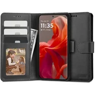 Etui i futerały do telefonów - Etui MOTOROLA MOTO G85 5G Tech-Protect Wallet czarne - miniaturka - grafika 1