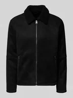 Kurtki męskie - Bomberka o kroju regular fit z kołnierzem z imitacji futra model ‘ROYCE’ - miniaturka - grafika 1