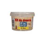 Szpachlówki - Kit do drewna 1 kg biały FINAKRYL - miniaturka - grafika 1