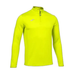 Bluzy męskie - Joma Męska bluza Running Night, neonowy żółty, rozmiar S - grafika 1