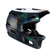 Kaski rowerowe - Solidny Kask Rowerowy Leatt Mtb Gravity 4.0 V24 Helmet Jungle L (59-60 cm) - miniaturka - grafika 1