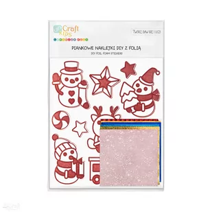 PIANKOWE NAKLEJKI DIY Z FOLIĄ BAŁWANKI 11 SZT. - Pasmanteria - miniaturka - grafika 1