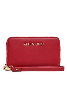 Valentino Duży Portfel Damski VPS8NS133 Czerwony - Portfele - miniaturka - grafika 1