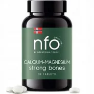 Witaminy i minerały - Nfo Calcium-Magnesium Suplement diety 90 tab. - miniaturka - grafika 1