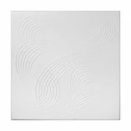Sztukateria - Kaseton Miraż 8 sztuk 50 x 50 cm biały - miniaturka - grafika 1