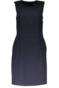 GANT KRÓTKA SUKIENKA DAMSKA NIEBIESKA - Gant - Sukienki - miniaturka - grafika 1