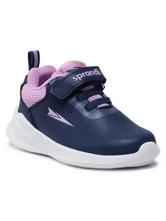 Buty dla dziewczynek - Sprandi Sneakersy CP23-5973(II)DZ Granatowy - grafika 1