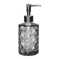 Akcesoria łazienkowe - Dozownik do mydła Disco 18 cm szary - miniaturka - grafika 1