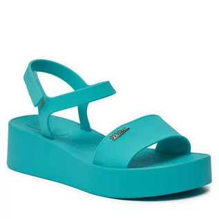 Sandały damskie - Sandały Melissa Melissa Sun Laguna Platform Ad 35755 Turquoise AT194 - grafika 1