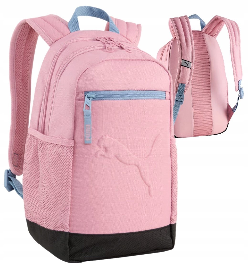 Plecak puma mały różowy na wycieczkę miejski młodzieżowy codzienny