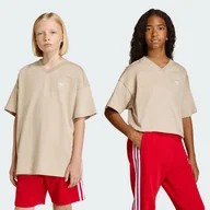 Koszulki dla dziewczynek - KOSZULKA OVERSIZED CUTLINE - Adidas - miniaturka - grafika 1
