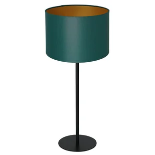 Luminex Arden 3554 Lampa stołowa lampka 1x60W E27 czarny/zielony/złoty - Lampy stojące - miniaturka - grafika 1