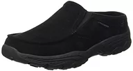 Trampki męskie - Skechers Męskie trampki Creston Fernley, Czarna mikrofibra, 41.5 EU - miniaturka - grafika 1