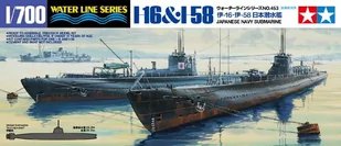 Tamiya TAMIYA  Japanese Navy Submarine I-16 and I-58 31453 - Modele do sklejania - miniaturka - grafika 1