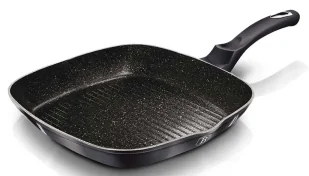 Aluminiowa patelnia grillowa z powłoką granitową H5-M62 - Patelnie - miniaturka - grafika 1