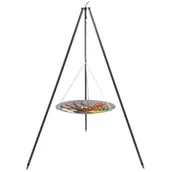 Ruszty - Farmcook Patelnia ogniskowa 46cm na trójnogu Nobel - miniaturka - grafika 1