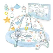 Maty edukacyjne - Mata edukacyjna interaktywna Ocean Nukido - niebieska - miniaturka - grafika 1