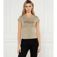 Koszulki i topy damskie - GUESS T-shirt ATELIER R5 Slim Fit - miniaturka - grafika 1