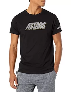 Koszulki męskie - Alpinestars Męski T-shirt Lanes czarny XL - grafika 1
