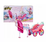 Akcesoria dla lalek - Dream Ella Candy Carriage and Unicorn Mga Entertainment - miniaturka - grafika 1
