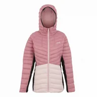 Kurtki i kamizelki sportowe damskie - Kurtka damska Regatta Women’s Hooded Leedre Hybrid Rozmiar: XS / Kolor: różowy - miniaturka - grafika 1